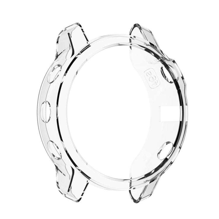 For Garmin Fenix 6S / 6S Pro Smart Watch Half Coverage TPU Protective Case(Transparent)