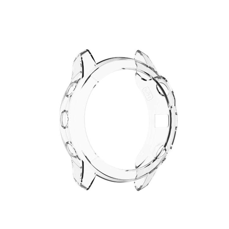 For Garmin Fenix 6X / 6X Pro Smart Watch Half Coverage TPU Protective Case(Transparent)