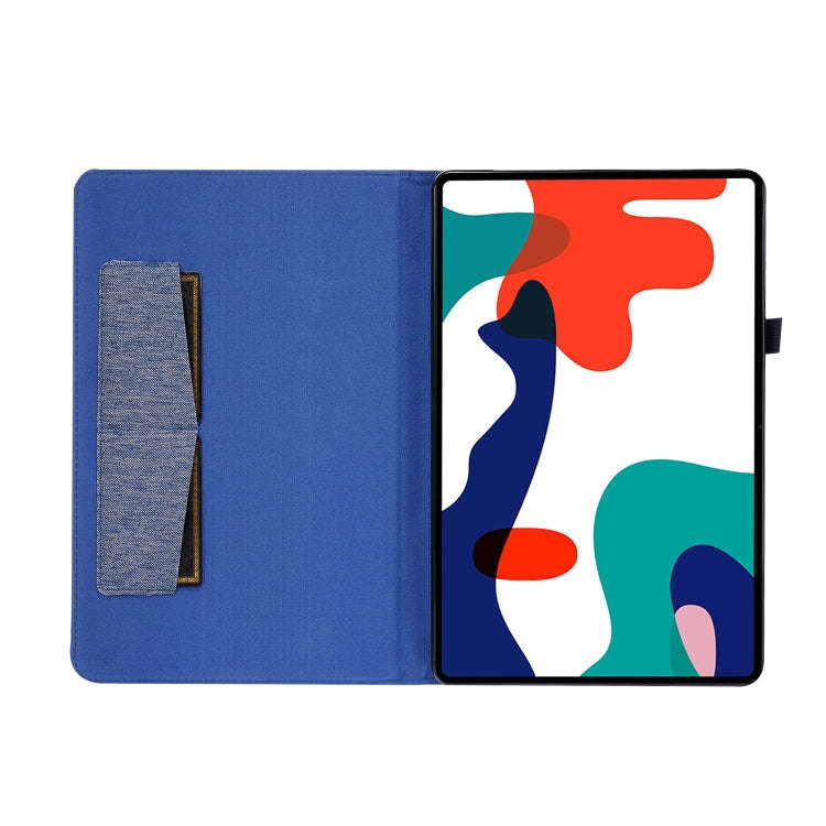 For Huawei MatePad Pro 12.6 2021 Horizontal Flip TPU + Fabric PU Leather Protective Case with Nam...