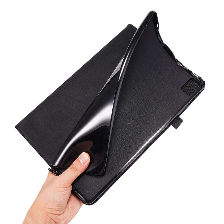 For Huawei MatePad Pro 12.6 2021 Horizontal Flip TPU + Fabric PU Leather Protective Case with Nam...
