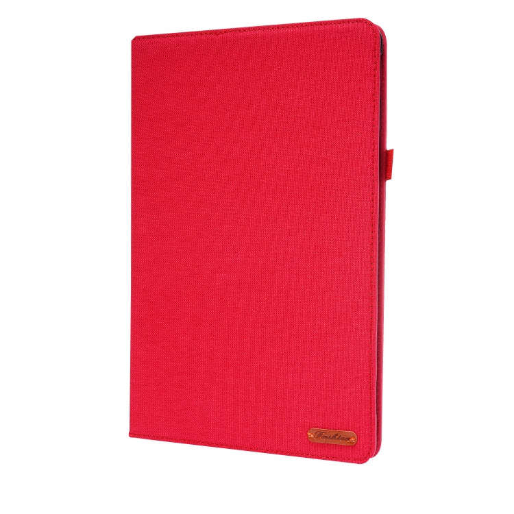 For Huawei MatePad Pro 12.6 2021 Horizontal Flip TPU + Fabric PU Leather Protective Case with Nam...