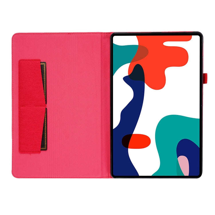 For Huawei MatePad Pro 12.6 2021 Horizontal Flip TPU + Fabric PU Leather Protective Case with Nam...