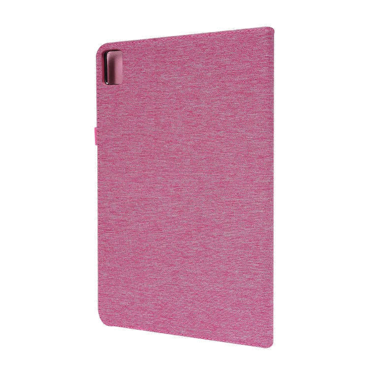 For Huawei MatePad Pro 12.6 2021 Horizontal Flip TPU + Fabric PU Leather Protective Case with Nam...