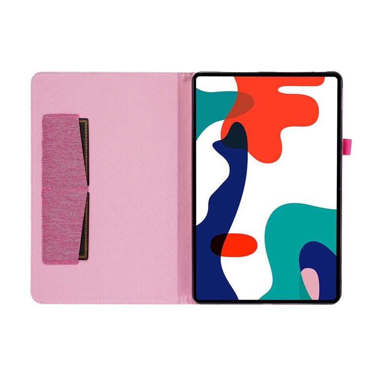 For Huawei MatePad Pro 12.6 2021 Horizontal Flip TPU + Fabric PU Leather Protective Case with Nam...
