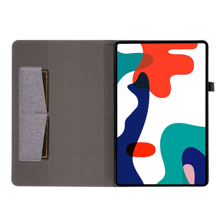 For Huawei MatePad Pro 12.6 2021 Horizontal Flip TPU + Fabric PU Leather Protective Case with Nam...