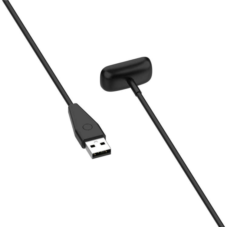 For Fitbit Luxe Smart Watch Magnetic Charger USB Charging Cable with Reset Button, Length:50cm