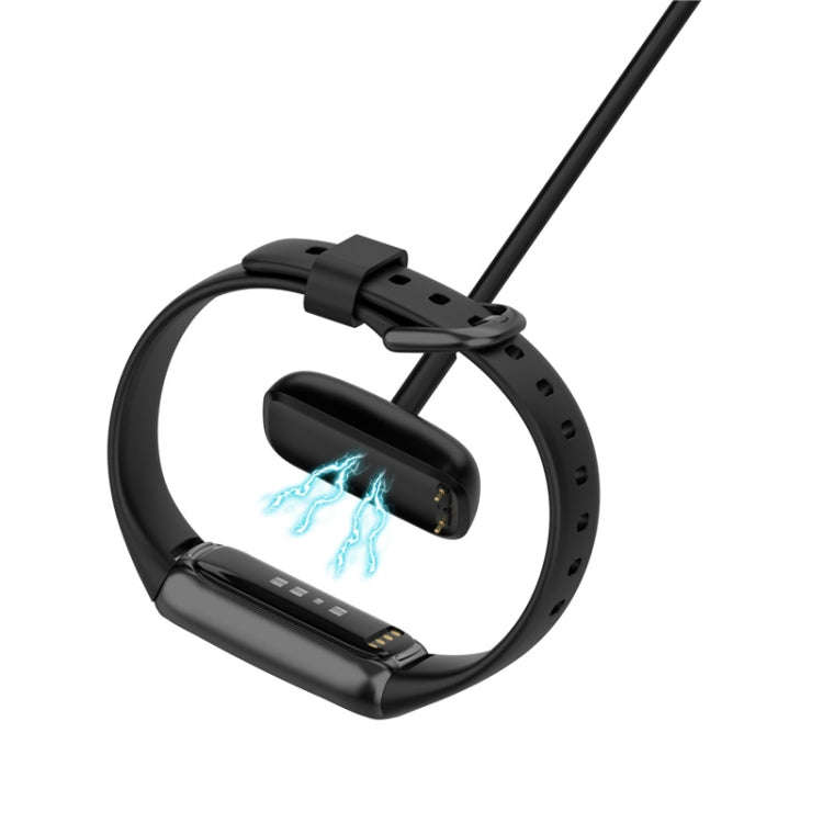 For Fitbit Luxe Smart Watch Magnetic Charger USB Charging Cable with Reset Button, Length:50cm
