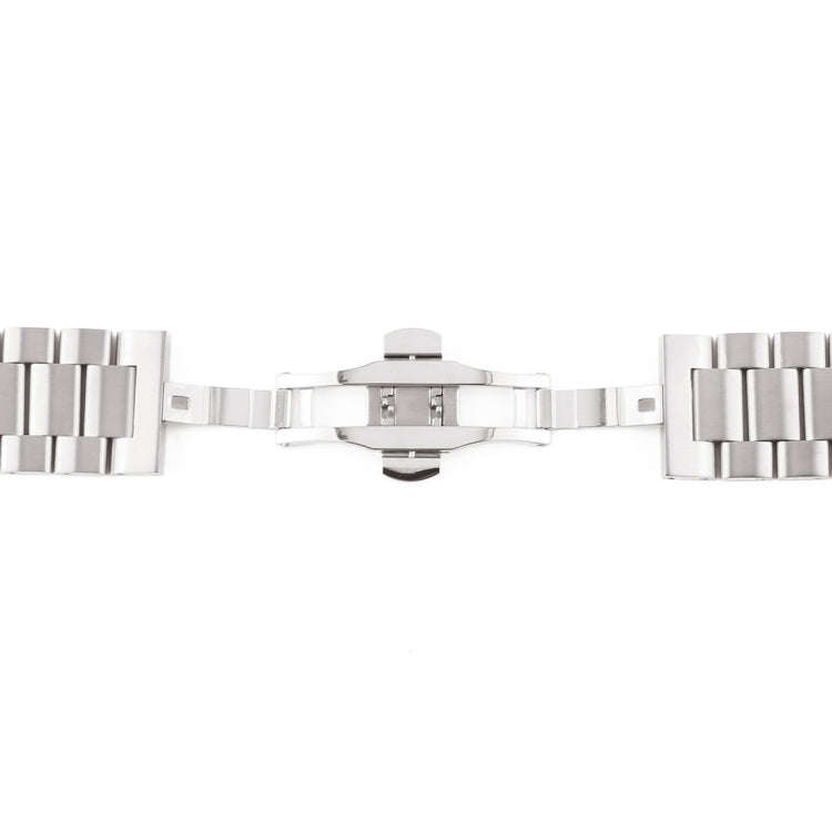 For Apple Watch Series 7 45mm / 6 & SE & 5 & 4 44mm / 3 & 2 & 1 42mm Stainless Steel Watch Band(S...