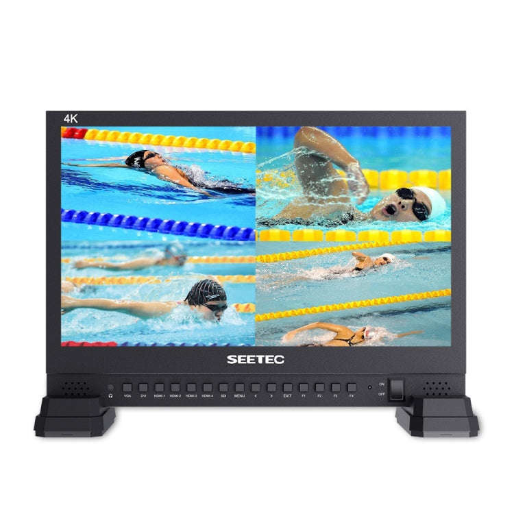 SEETEC 4K156-9HSD 3840x2160 300 nits 15.6 inch IPS Screen HDMI 4K 3G-SDI Four Screen Split Displa...