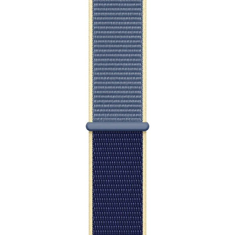 For Apple Watch Series 7 41mm / 6 & SE & 5 & 4 40mm / 3 & 2 & 1 38mm Color Matching Nylon Watch B...