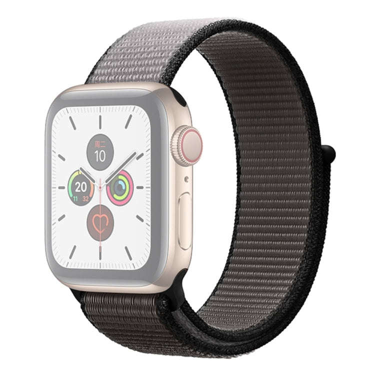 For Apple Watch Series 7 45mm / 6 & SE & 5 & 4 44mm / 3 & 2 & 1 42mm Color Matching Nylon Watch B...