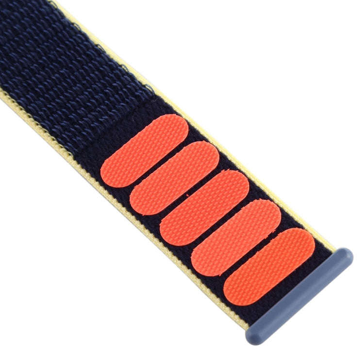 For Apple Watch Series 7 45mm / 6 & SE & 5 & 4 44mm / 3 & 2 & 1 42mm Color Matching Nylon Watch B...