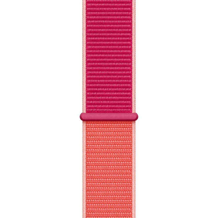 For Apple Watch Series 7 45mm / 6 & SE & 5 & 4 44mm / 3 & 2 & 1 42mm Color Matching Nylon Watch B...