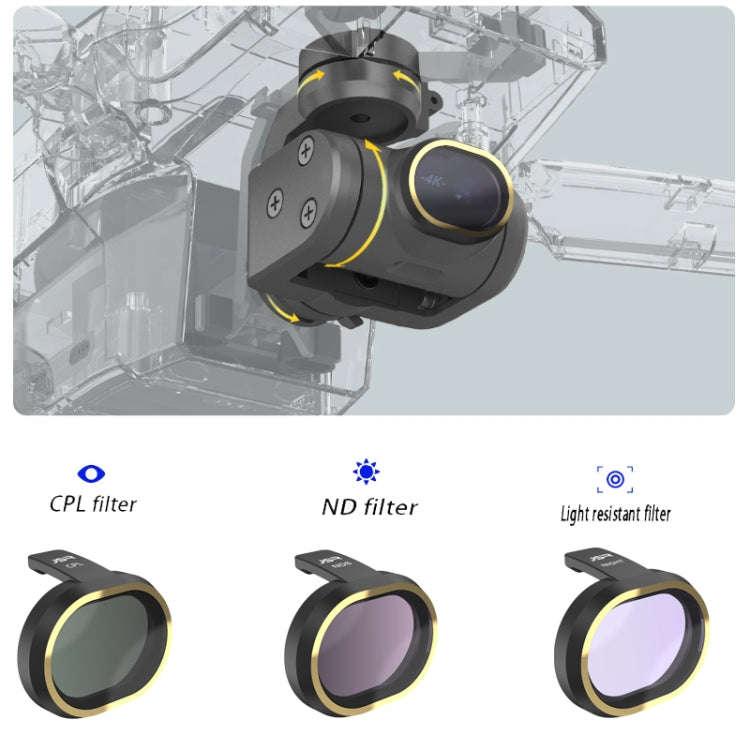 JSR for FiMi X8 mini Drone 8 in 1 UV + CPL + ND8 + ND16 + ND32 + STAR + NIGHT Lens Filter Kit