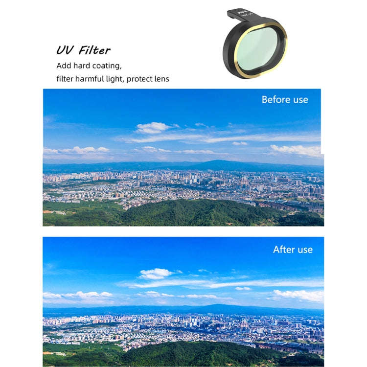 JSR for FiMi X8 mini Drone 8 in 1 UV + CPL + ND8 + ND16 + ND32 + STAR + NIGHT Lens Filter Kit