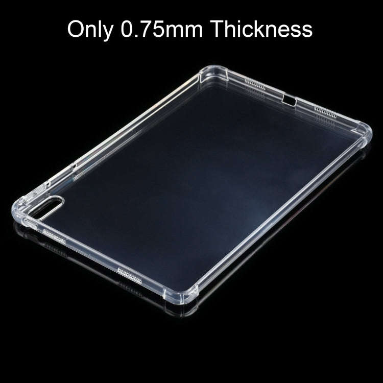 For Huawei MatePad 11 3mm Four-corner Shockproof Transparent TPU Case(Transparent)