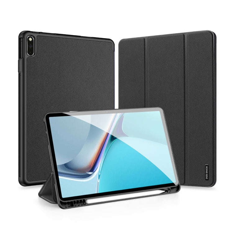 For Huawei MatePad 11 2021 DUX DUCIS Domo Series Horizontal Flip Magnetic PU Leather Case with Th...