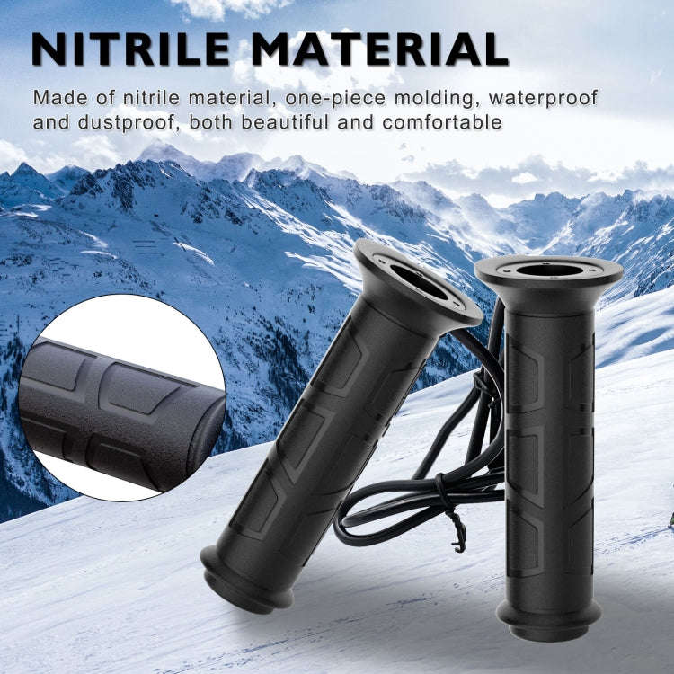 WUPP ZH-983F2 Motorcycle ATV Modified Intelligent Electric Heating Hand Cover Heated Grip with Th...