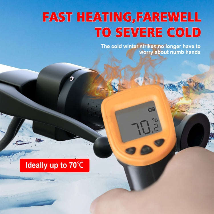 WUPP CS-1324A1 ATV Intelligent Electric Heating Hand Cover Heated Grip with Five Gear Temperature...