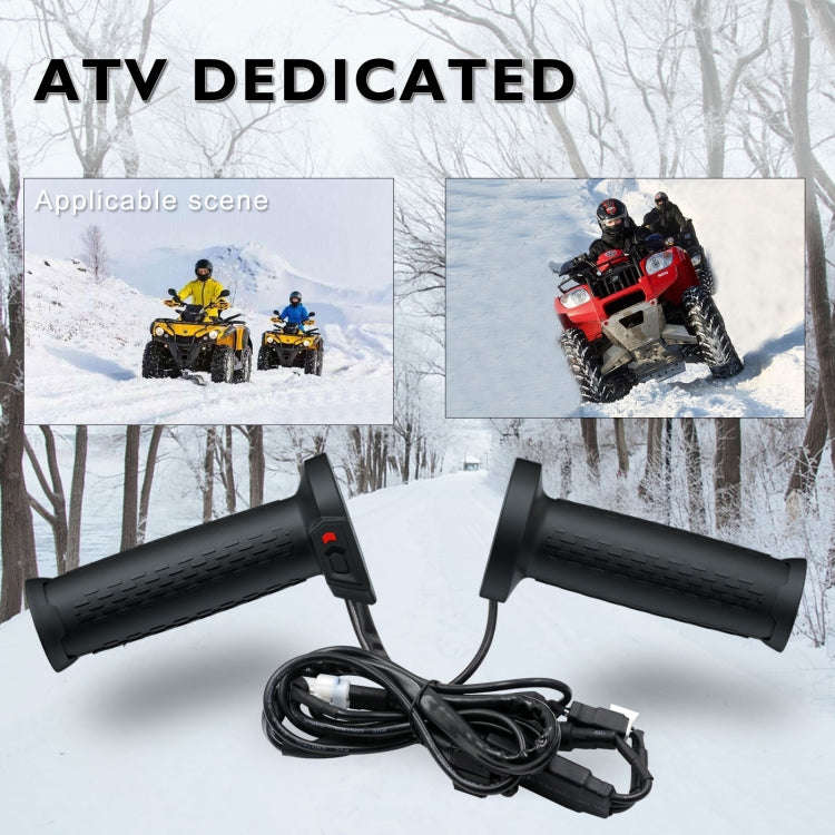 WUPP CS-1324A1 ATV Intelligent Electric Heating Hand Cover Heated Grip with Five Gear Temperature...
