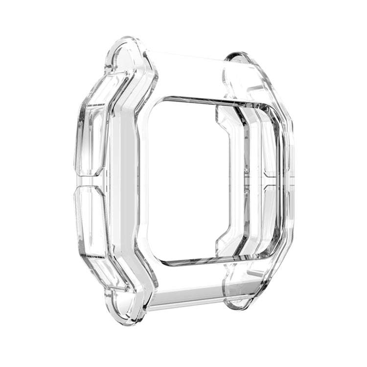 For Amazfit Neo TPU Half-pack Candy Color Protective Case(Transparent)