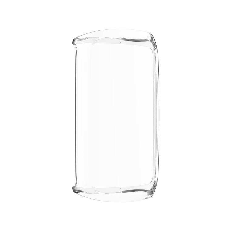 For Fitbit Luxe Full Coverage TPU Electroplating Protective Case Cover(Transparent)