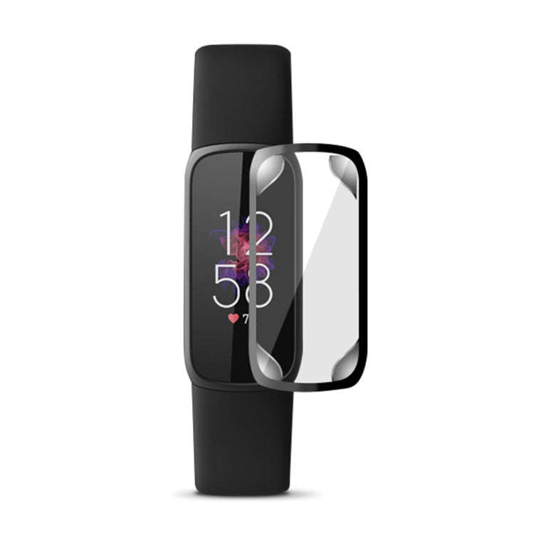 For Fitbit Luxe Full Coverage TPU Electroplating Protective Case Cover(Pink)