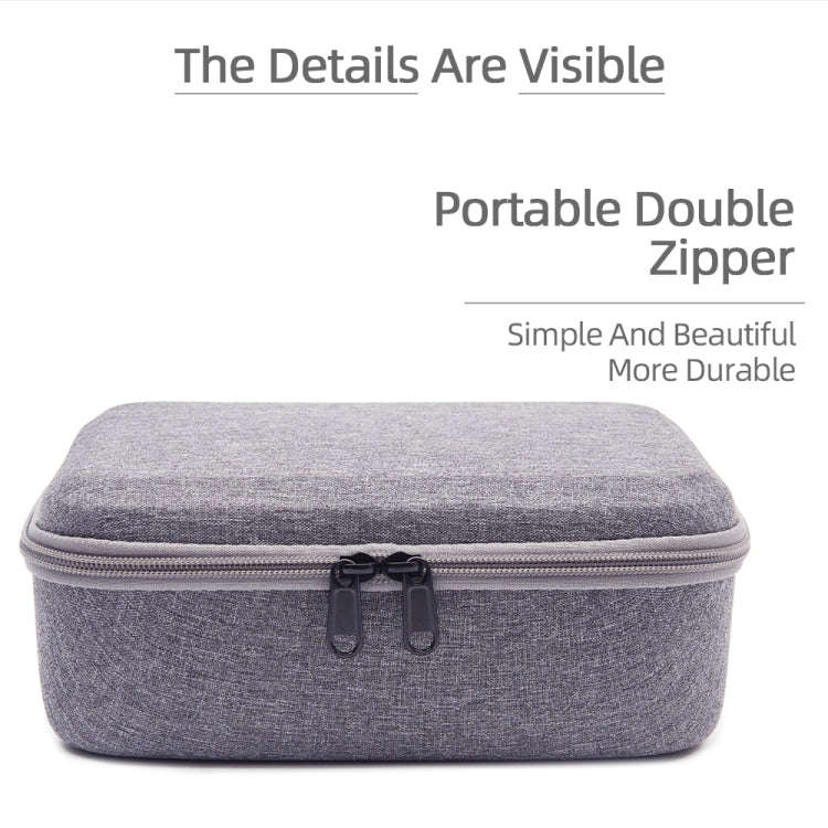 For DJI Mini SE Shockproof Carrying Hard Case Storage Bag, Size: 21.5 x 29.5 x 10cm(Grey + Black ...
