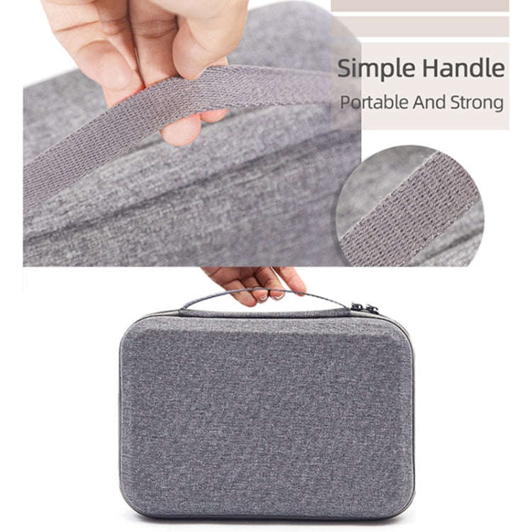 For DJI Mini SE Shockproof Carrying Hard Case Storage Bag, Size: 21.5 x 29.5 x 10cm(Grey + Black ...