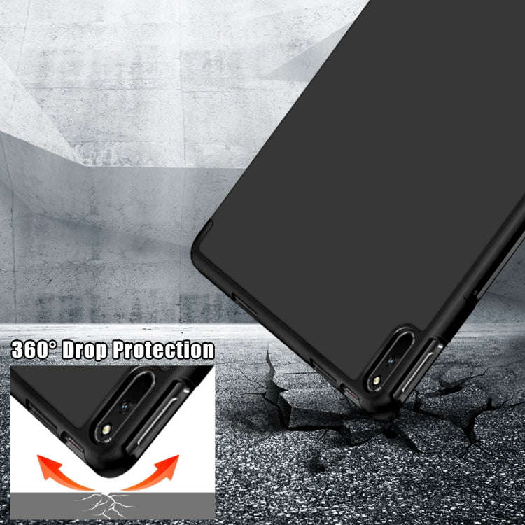 For Huawei MatePad 11 2021 Multi-folding Horizontal Flip PU Leather Shockproof Case with Holder &...