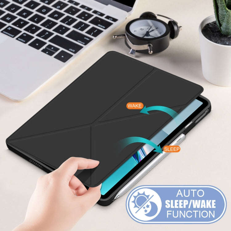 For Huawei MatePad 11 2021 Multi-folding Horizontal Flip PU Leather Shockproof Case with Holder &...