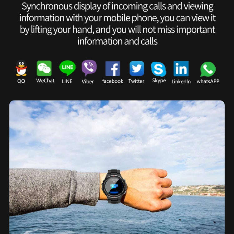 Q70C 1.28 inch TFT Touch Screen Bluetooth 5.0 IP67 Waterproof Smart Watch, Support Sleep Monitori...