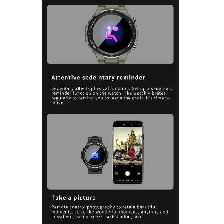 Q70C 1.28 inch TFT Touch Screen Bluetooth 5.0 IP67 Waterproof Smart Watch, Support Sleep Monitori...
