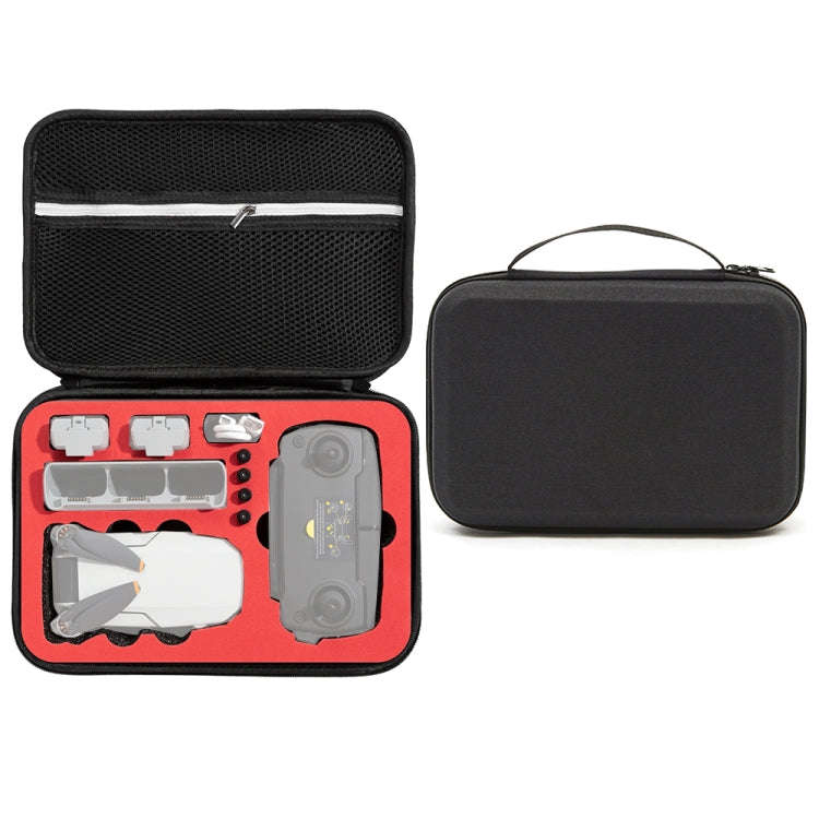 For DJI Mini SE Shockproof Nylon Carrying Hard Case Storage Bag, Size: 21.5 x 29.5 x 10cm(Black +...