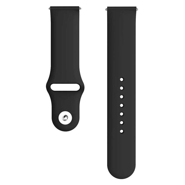 For Samsung Galaxy Watch Active2 Bluetooth Version 40mm Smart Watch Solid Color Silicone Watch Ba...
