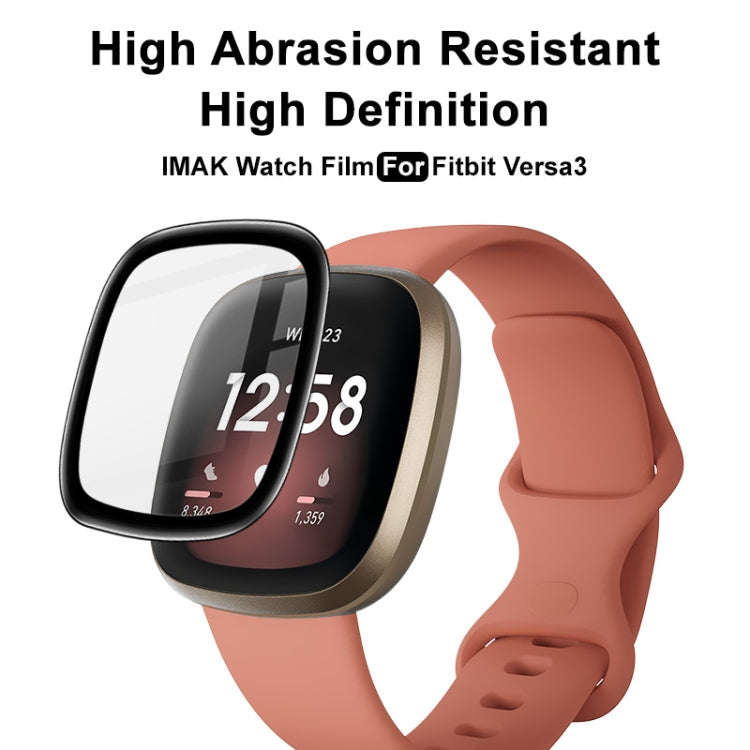 For Fitbit Versa 3 / Sense IMAK Plexiglass HD Watch Protective Film