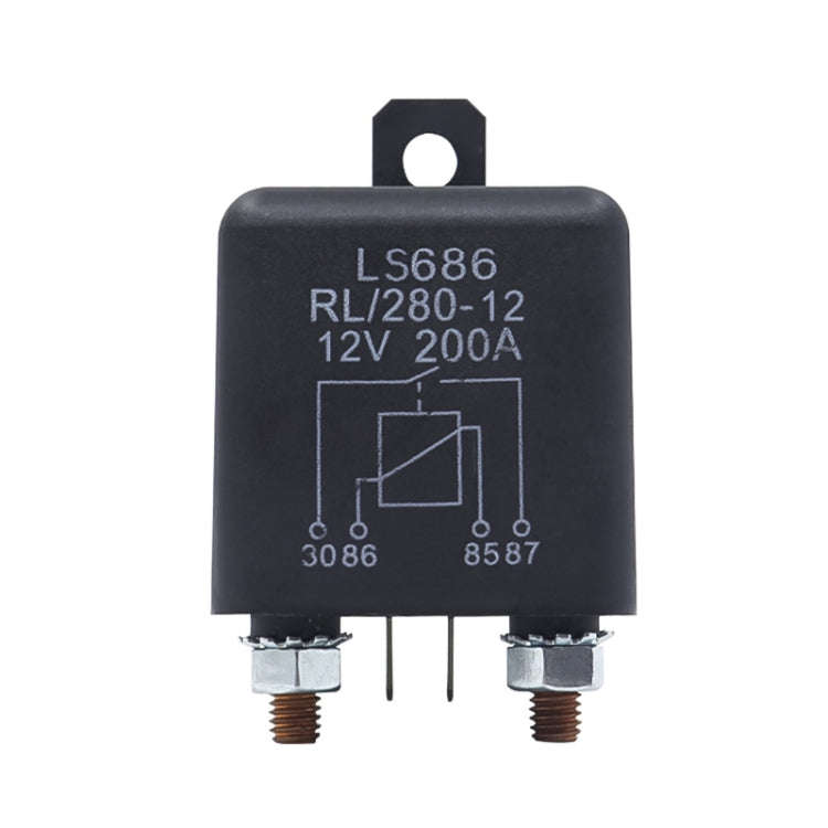 12V 1.8W Continuous Type 200A RV Modified Start Relay