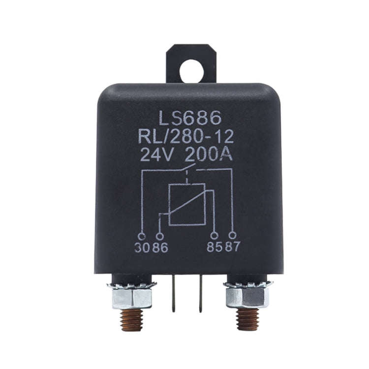 24V 1.8W Continuous Type 200A RV Modified Start Relay
