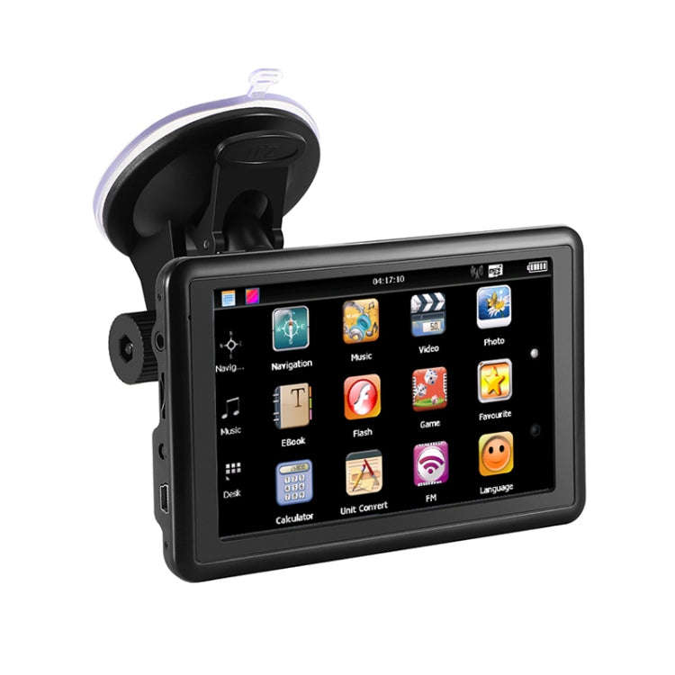 Q5 Car 5 inch HD TFT Touch Screen GPS Navigator Support TF Card / MP3 / FM Transmitter, Specifica...