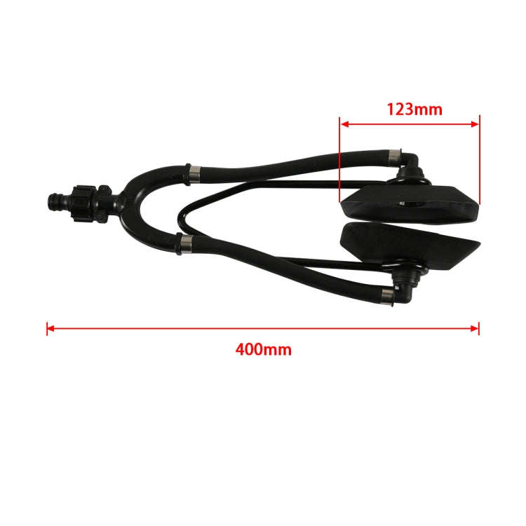 A6405 Marine Double-tube Reinforced Square-head Motor Cleaner