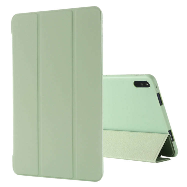 For Huawei MatePad 11 (2021) GEBEI Shockproof Horizontal Flip Leather Case with Three-folding Hol...