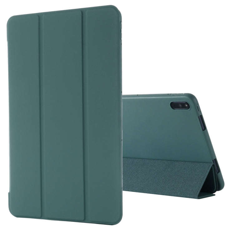 For Huawei MatePad 11 (2021) GEBEI Shockproof Horizontal Flip Leather Case with Three-folding Hol...