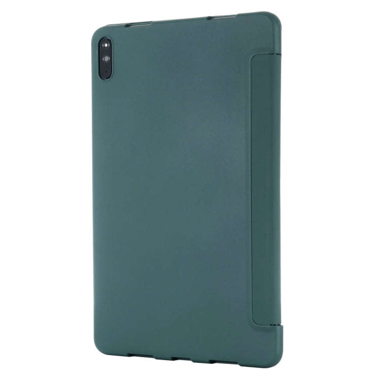 For Huawei MatePad 11 (2021) GEBEI Shockproof Horizontal Flip Leather Case with Three-folding Hol...