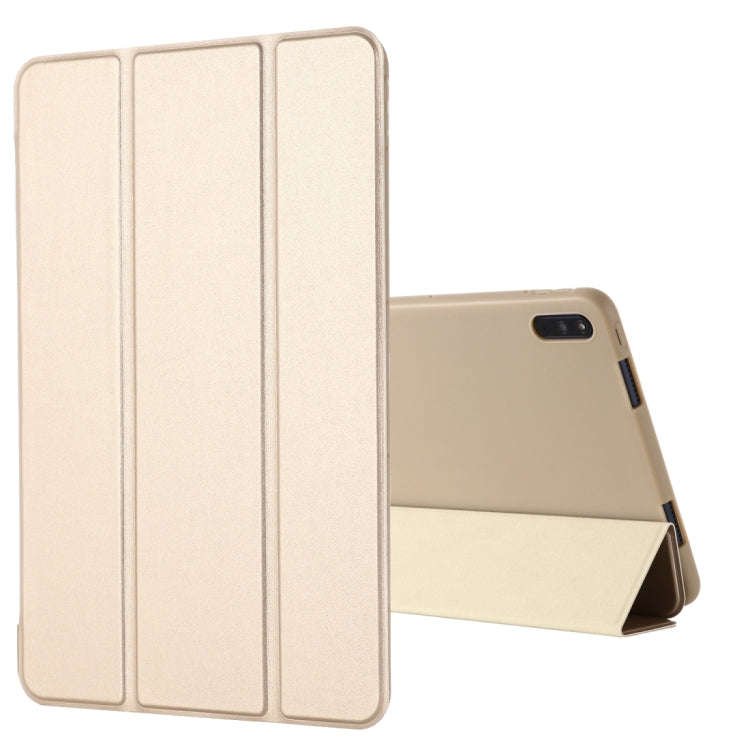 For Huawei MatePad 11 (2021) GEBEI Shockproof Horizontal Flip Leather Case with Three-folding Hol...