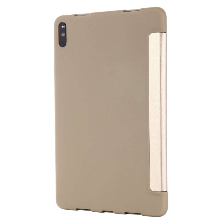 For Huawei MatePad 11 (2021) GEBEI Shockproof Horizontal Flip Leather Case with Three-folding Hol...