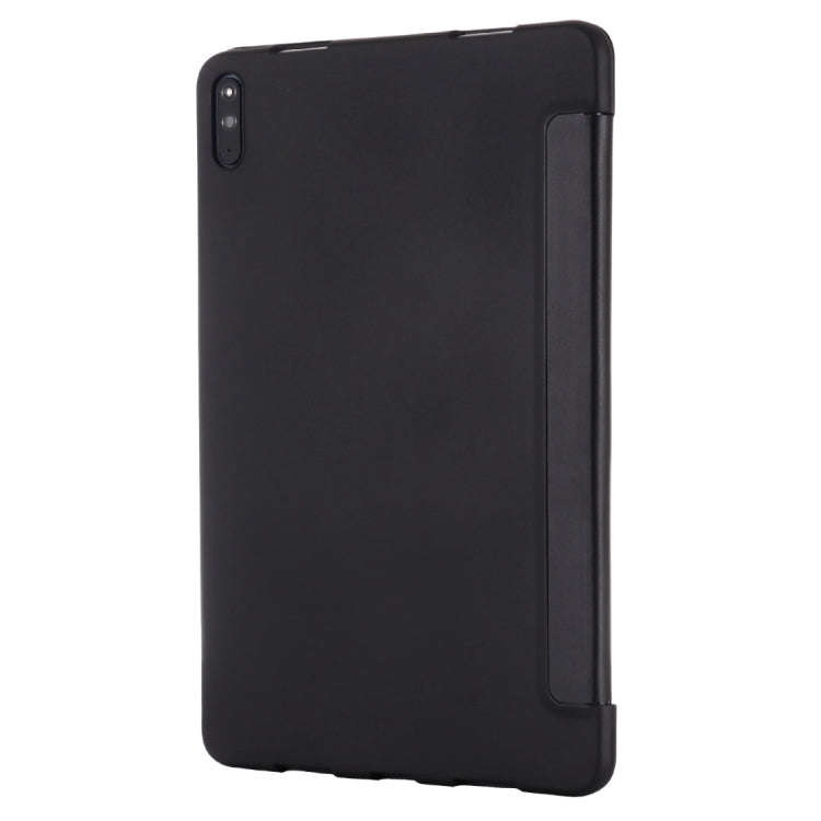 For Huawei MatePad 11 (2021) GEBEI Shockproof Horizontal Flip Leather Case with Three-folding Hol...