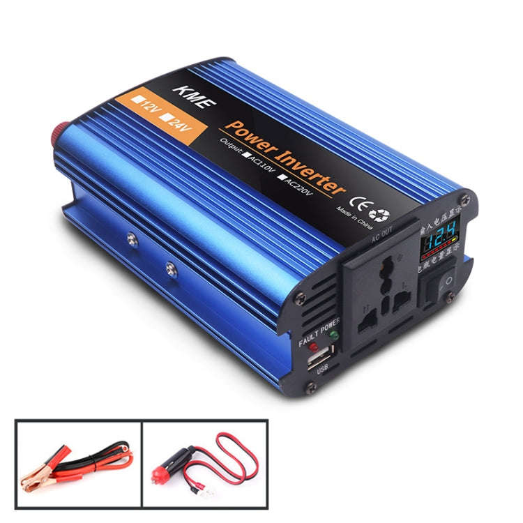 Carmaer 500W Car Smart Multi-function Digital Display Inverter Household Power Converter, Specifi...