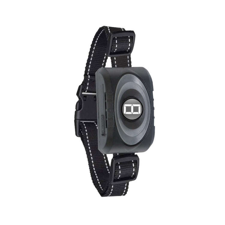 RC-302A Pet Bark Stopper Electric Shock Automatically Prevent Barking From Bark Stopper(Black)
