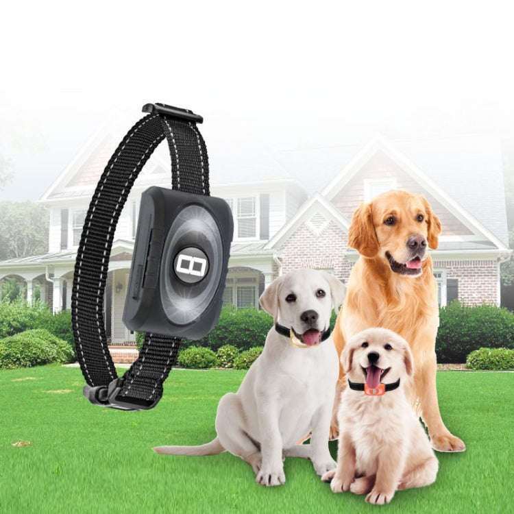 RC-302A Pet Bark Stopper Electric Shock Automatically Prevent Barking From Bark Stopper(Black)
