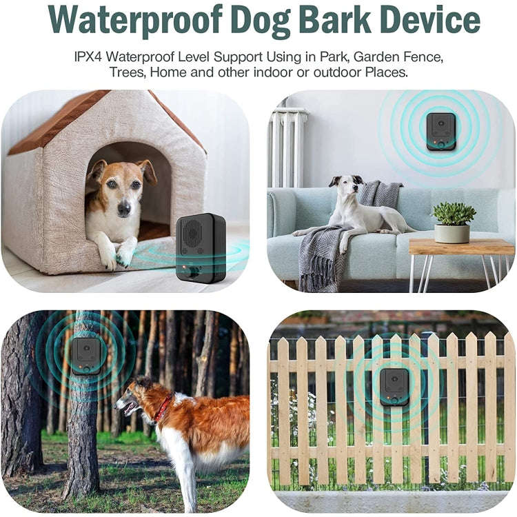 RC-309 Bark Control Devices Defer Nuisance Barking(Black)